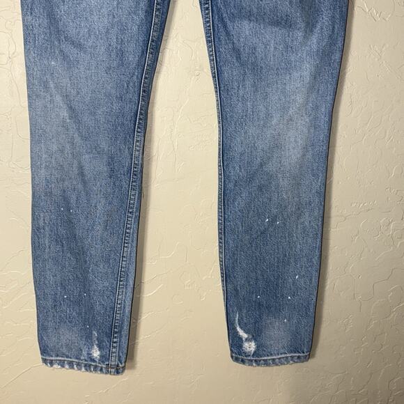 Boyish Billy easy rider high rise button fly distressed relaxed jeans - Picture 11 of 12